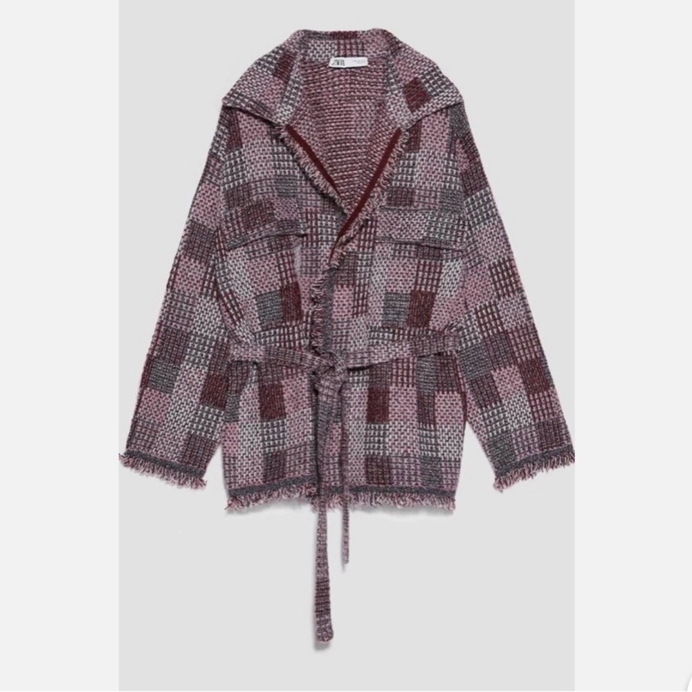 Zara patchwork cardigan